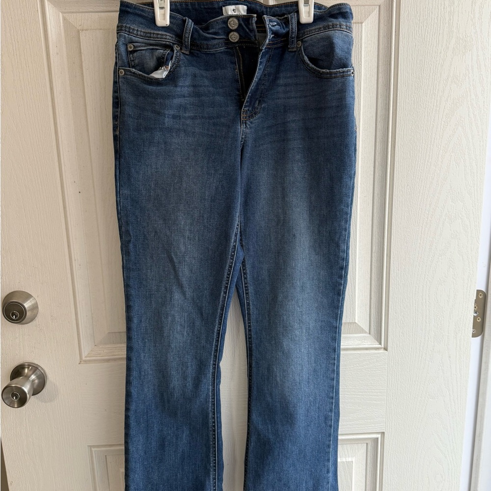 True Craft Dark Blue Straight Leg Jeans